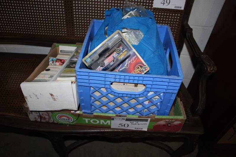 Box Lot Trading Cards Includes Baseball and Pokemon Cards