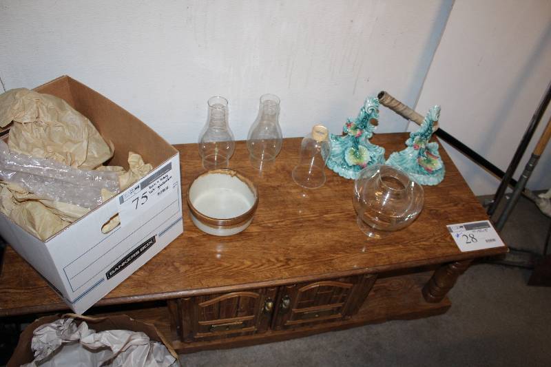 Assorted Glass Items and More
