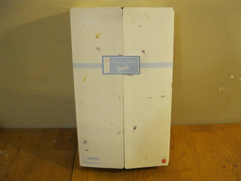 lot 18 image: Blushing Bride Barbie In Box