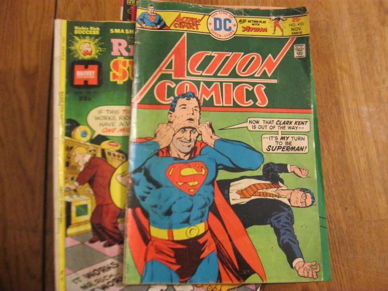 lot 82 image: Pair Of Comics, One Action