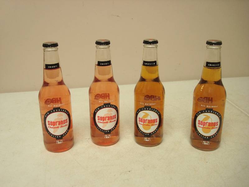 lot 84 image: Lot of The Sopranos Soda Pop