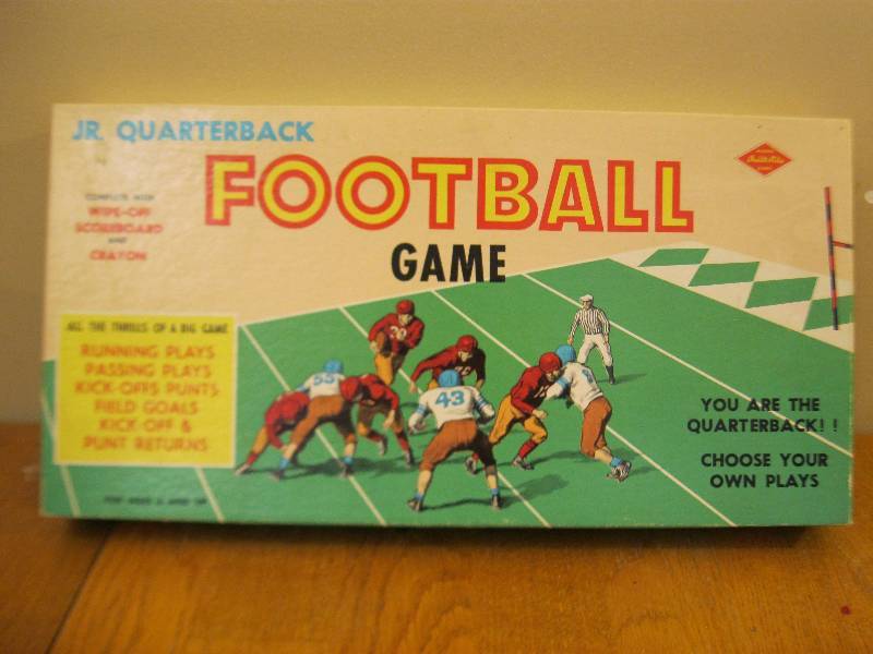 lot 90 image: Vintage Football Board Game, Unchecked