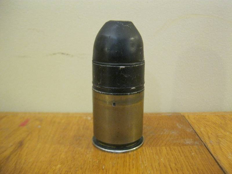 lot 92 image: Large Bullet Shell