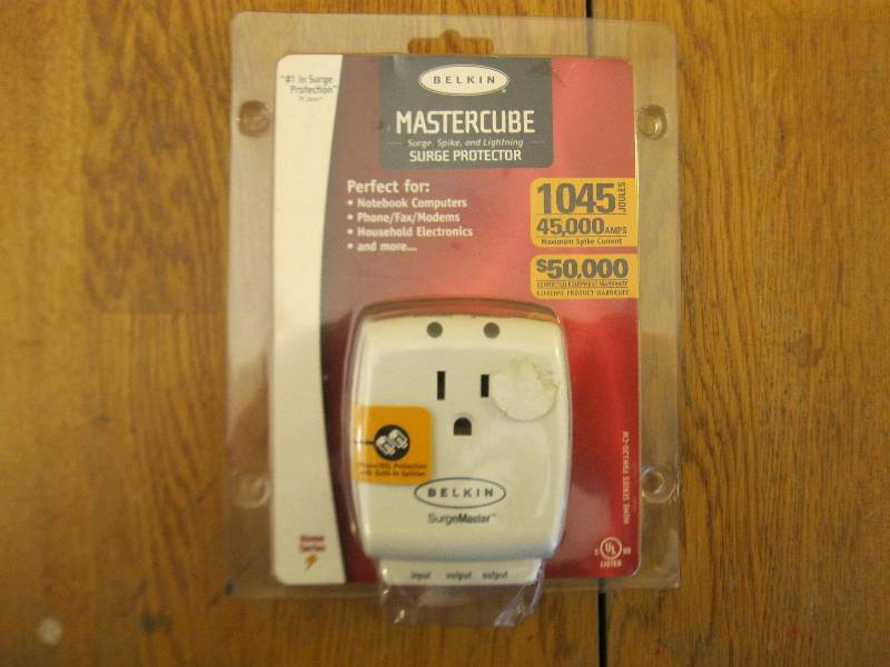 lot 123 image: Mastercube Surge Protector