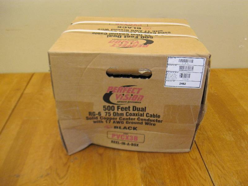 lot 127 image: Box Of Coaxial Cable