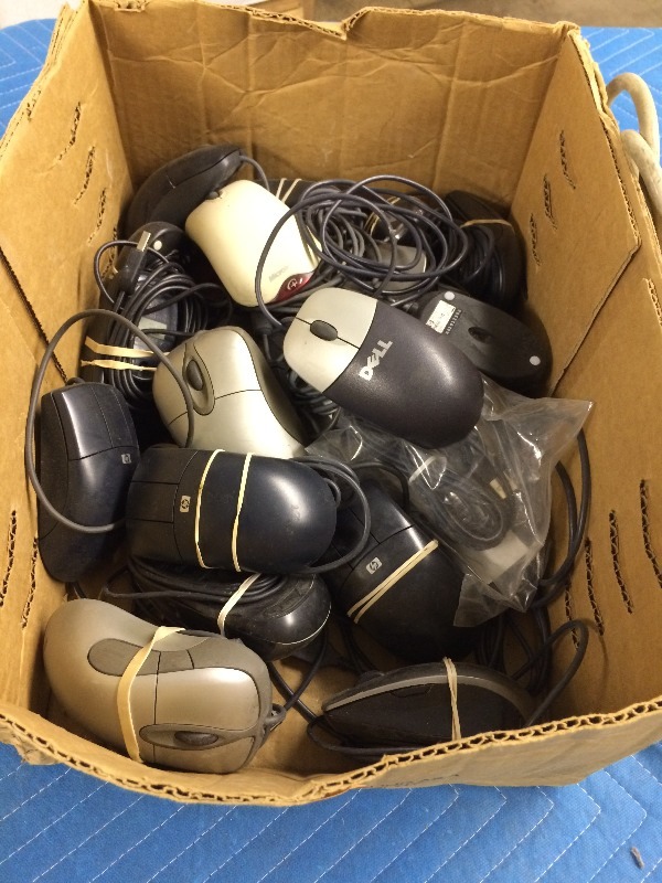 Large lot of computer mouse(s)  surge protectors