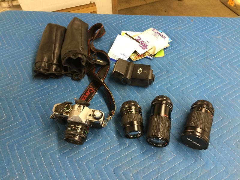 Cannon Camara  Lenses  Accessories   view all pictures for details  Works