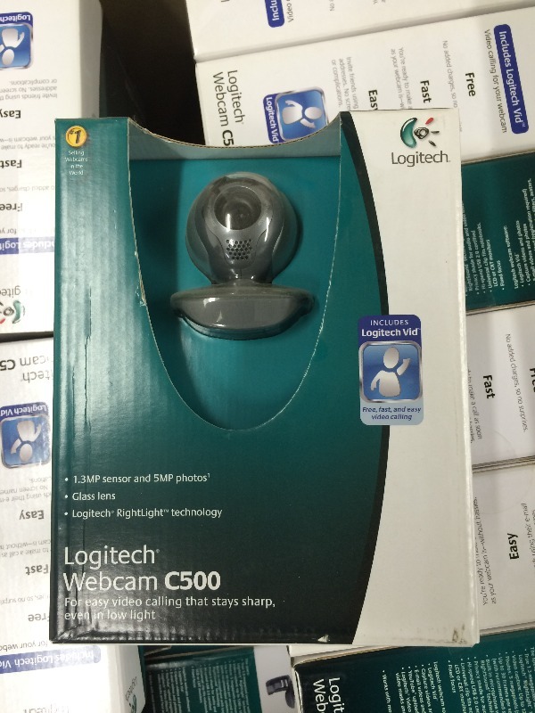 Logitec C-500 Web Cams  New in the box  Lot of 22