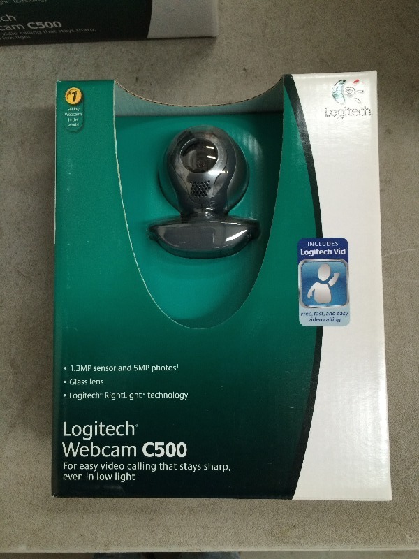 Logitec C-500 Web Cams  New in the box  Lot of 6