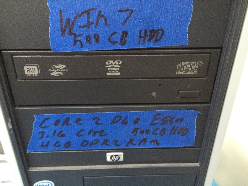 Desktop Computer System w 19 monitor Complete & works fine  view all pictures for Details & Specs