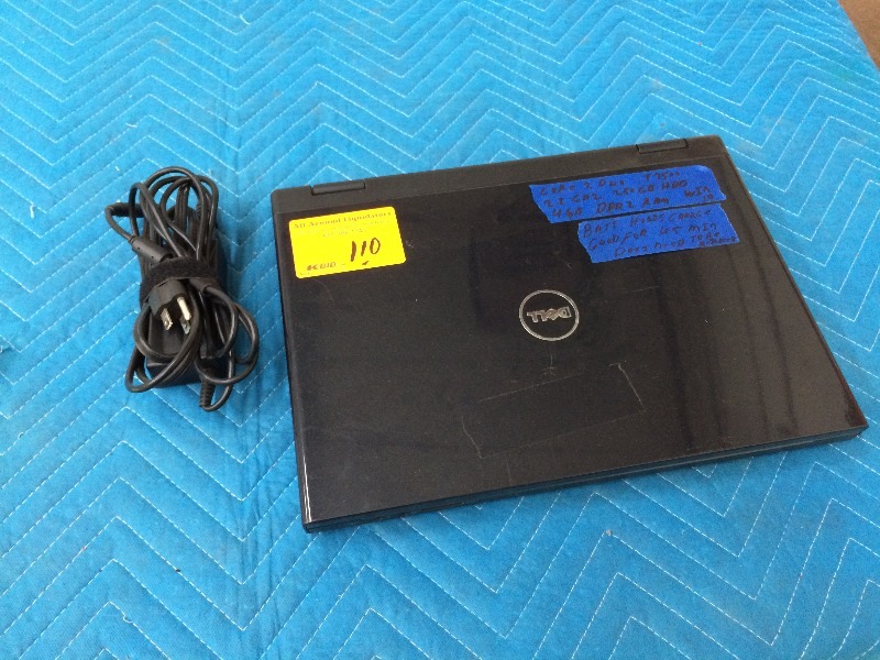 Dell Laptop Computer  15   Works Fine  See all pictures for more details and specs