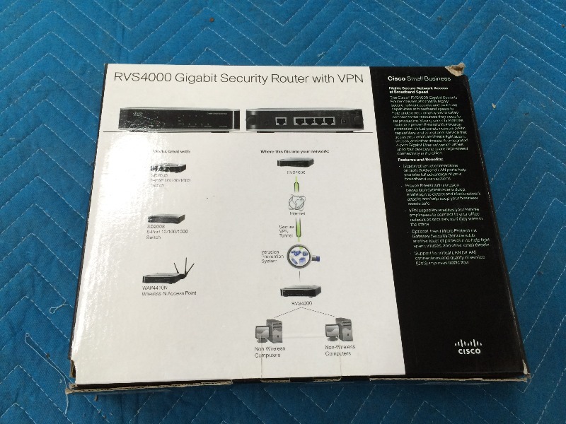 Cisco 4-port Router   New in box