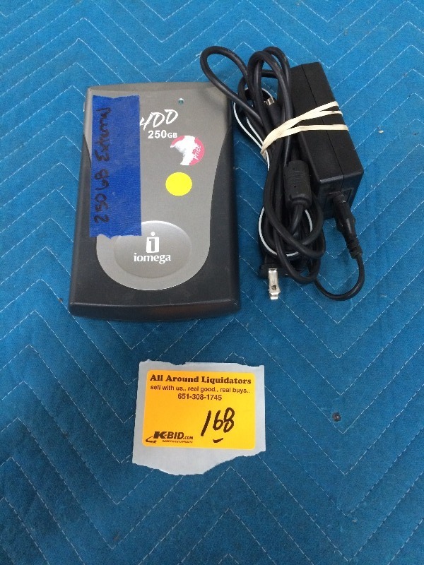 iomega External Drive 250 GB - works fine