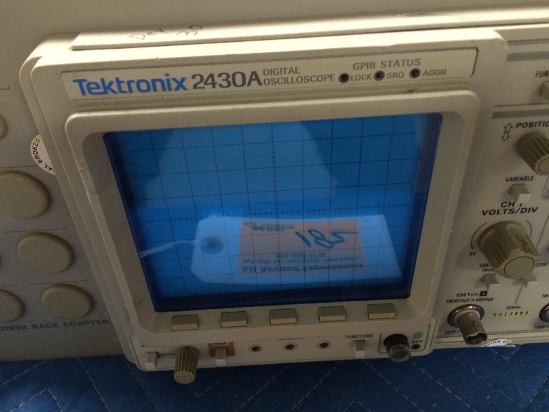 Tektronix 2430A Digital Oscilloscope  - works fine  View all pictures for more information