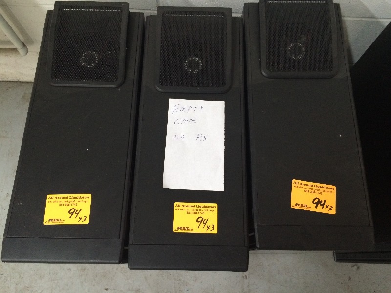 Computer Gaming Cases - lot of 3  See all pictures for more details and specs