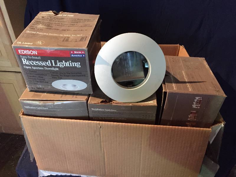 Lot of Recessed Lighting