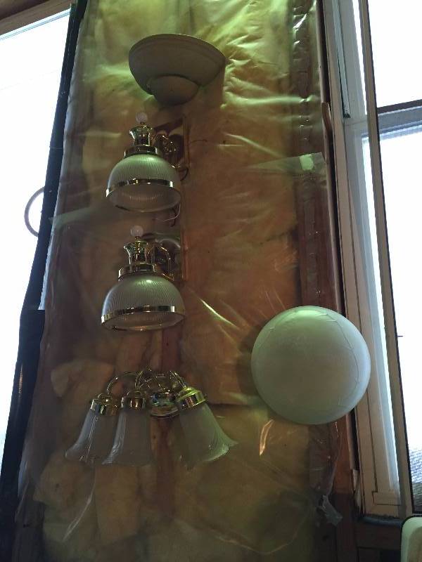 Lot of 5 Light Fixtures