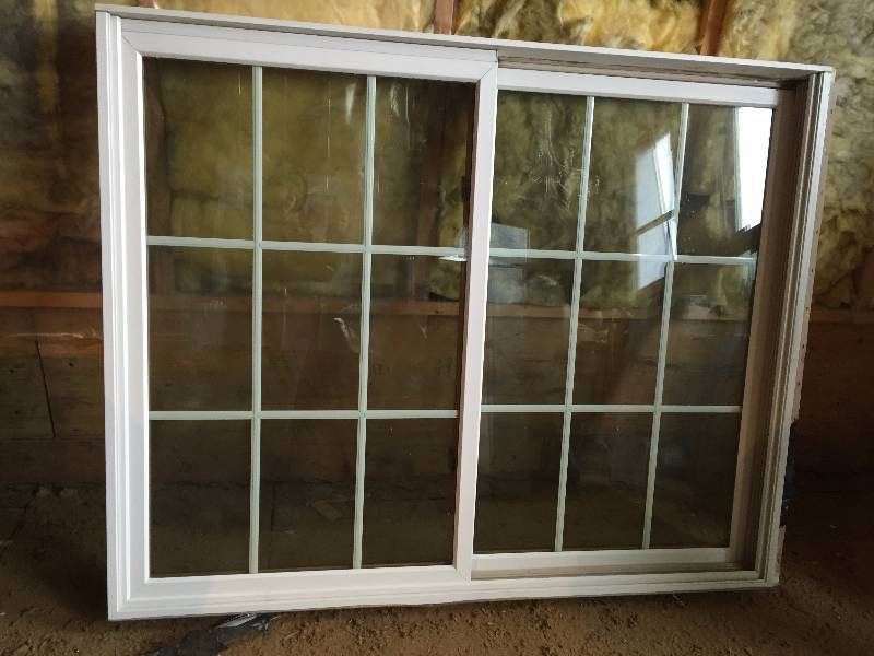 White Window w Wood Interior