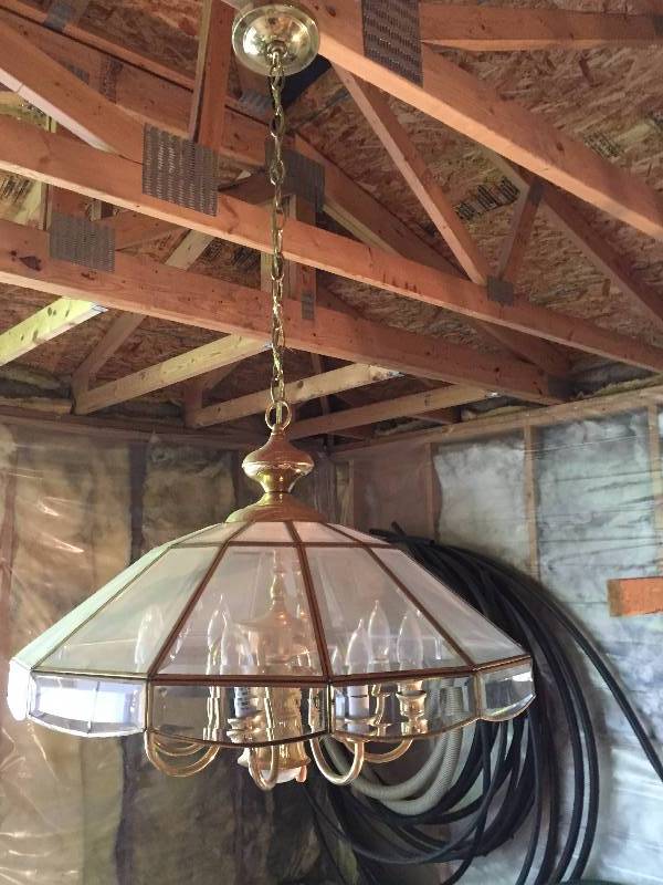 Gold Chandelier