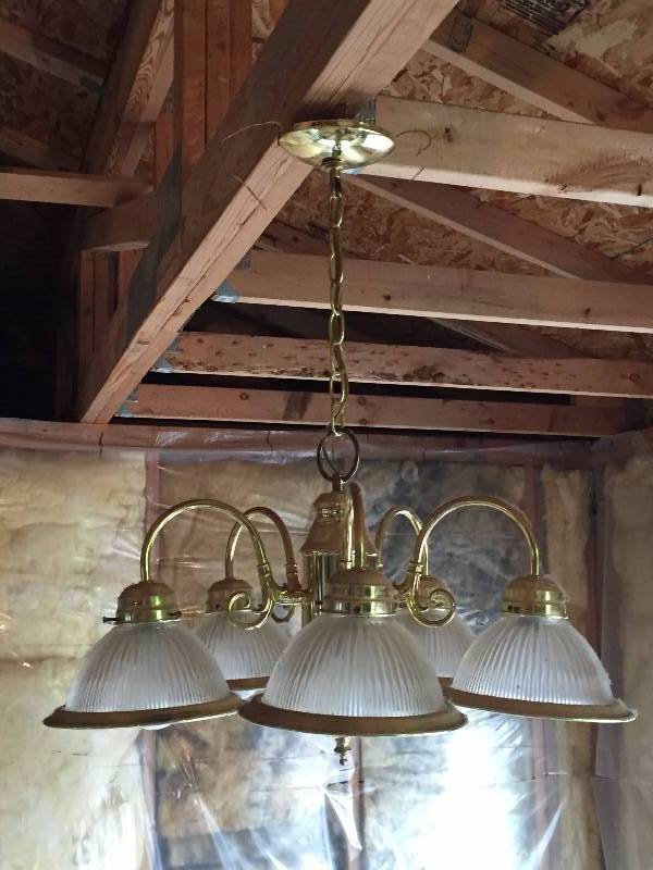 Gold Chandelier
