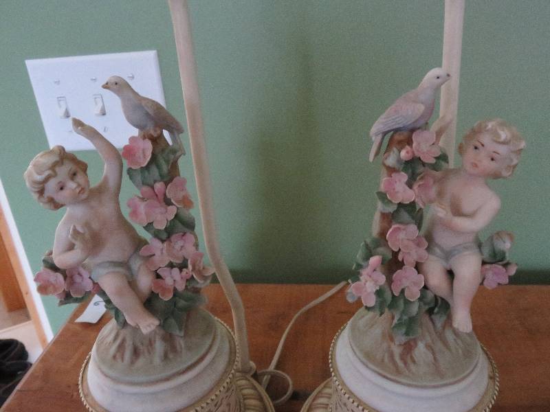 set of decorative lamps