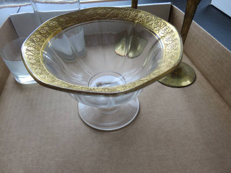 Assorted Glasses and bowl