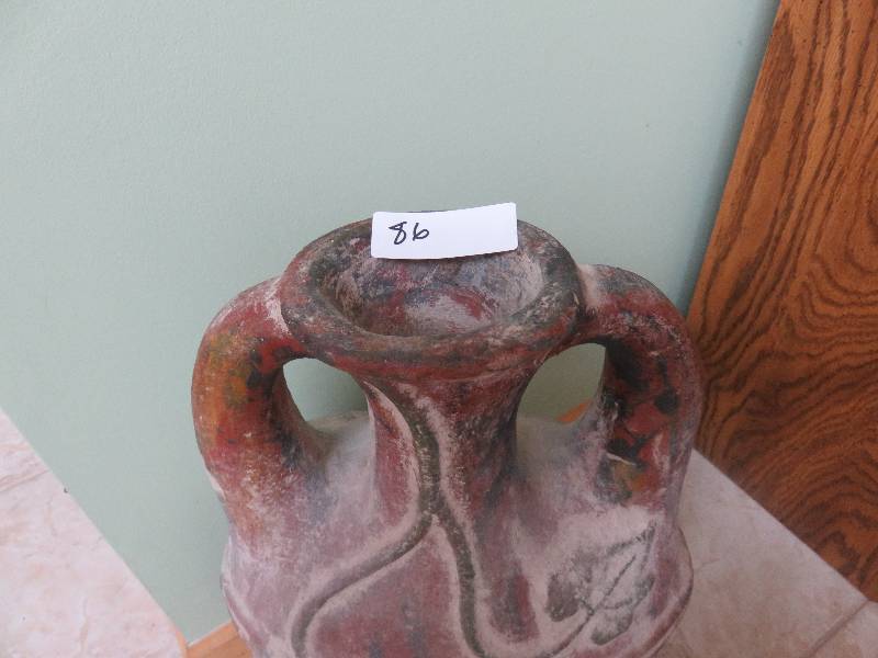 Large pottery vase