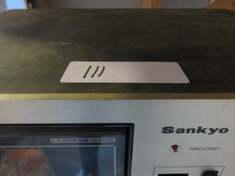 Vintage Stereo Cassette Deck