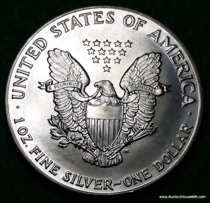 1992 Amercian Silver Eagle .999 One Ounce