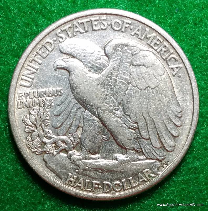 1939 Walking Liberty Silver Half Dollar