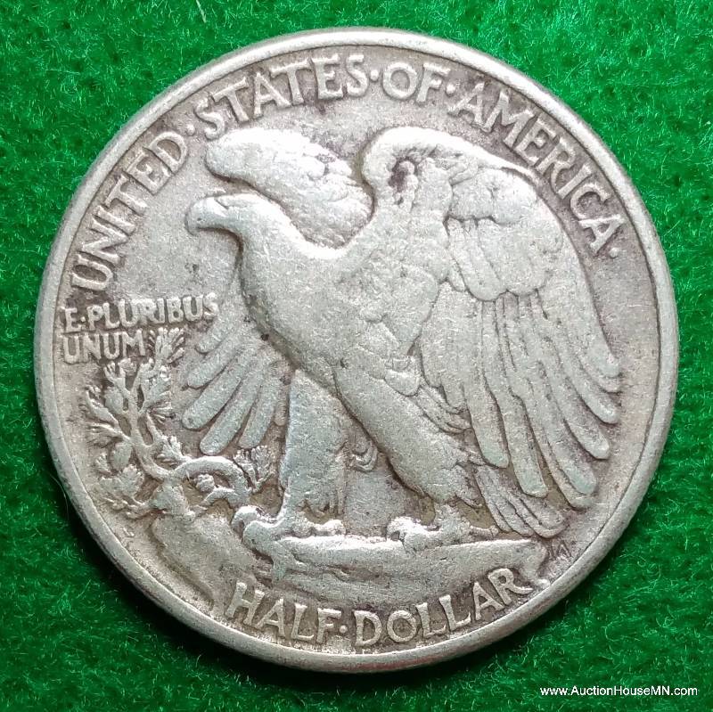 1945 Walking Liberty Silver Half Dollar