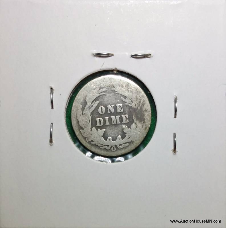 1902 O Barber Silver Dime
