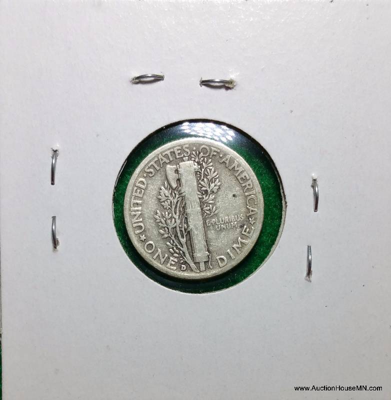 1941 D Mercury Silver Dime