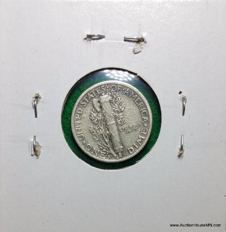 1942 S Mercury Silver Dime