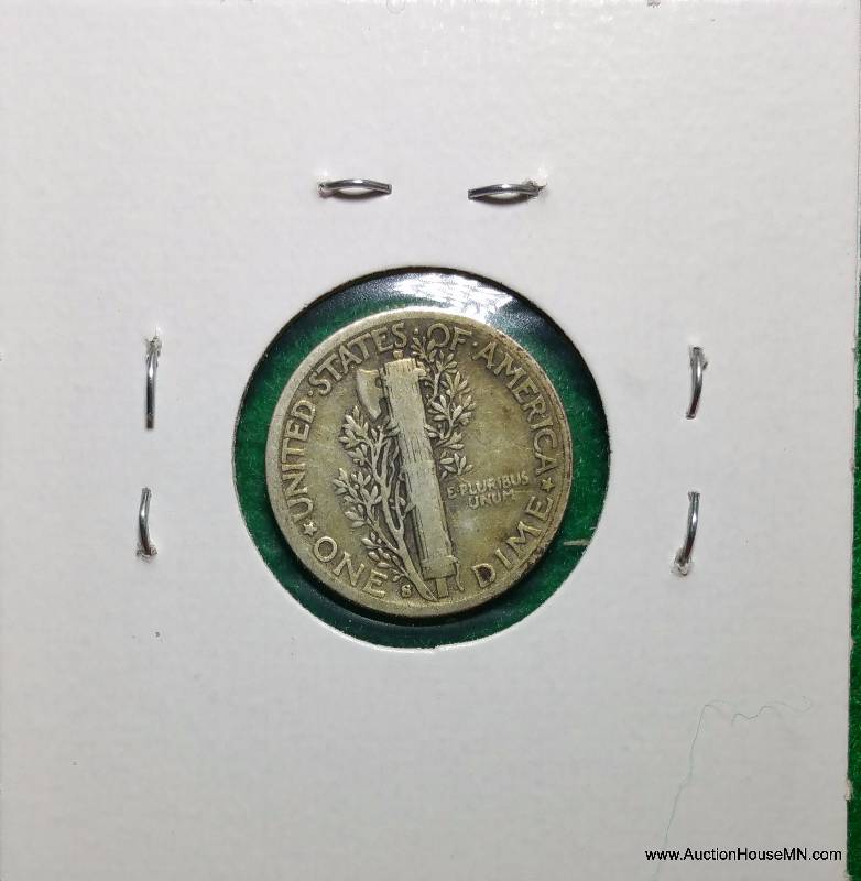 1943 S Mercury Silver Dime