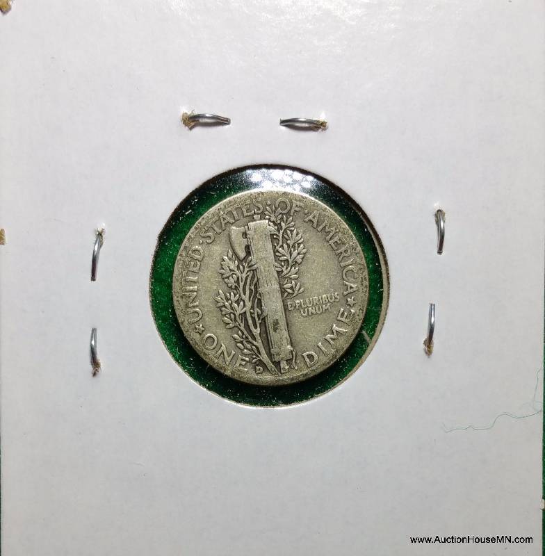 1943 D Mercury Silver Dime