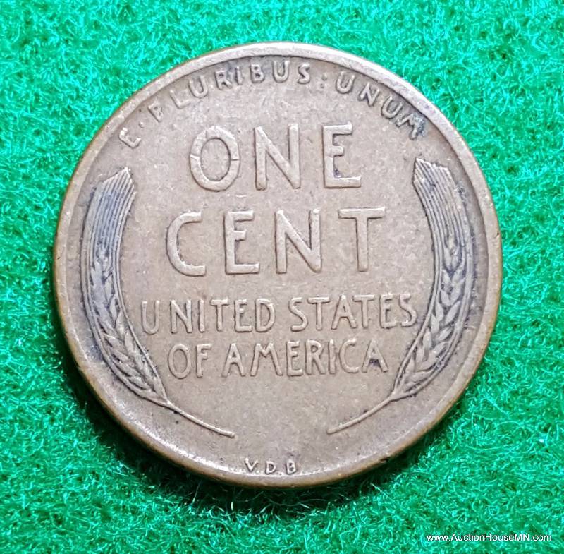 1909 VDB Lincoln Wheat Cent