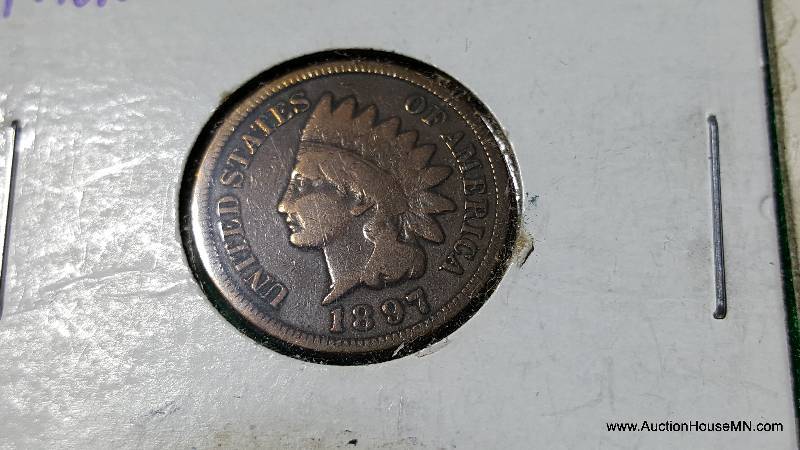 (10) Indian Head Cents 1897 - 1908