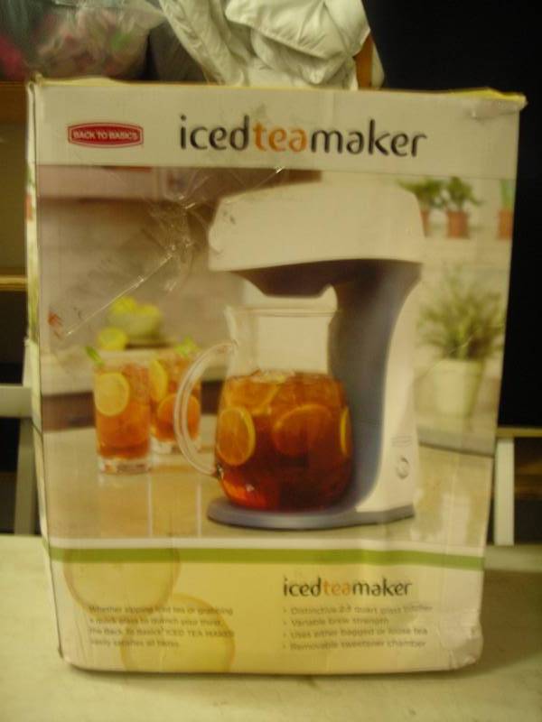 Back To Basics Ice Tea Maker