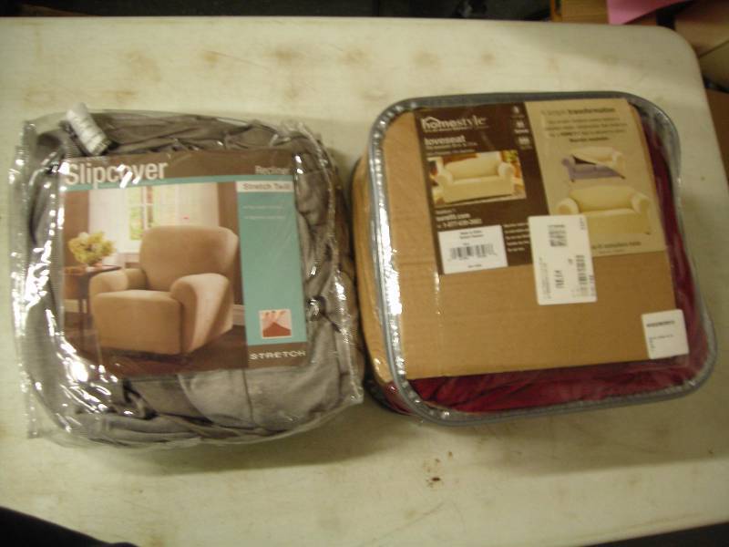Recliner Stretch Twill Cover, Love Seat Stretch Cover Fits 58 To 73 Inches