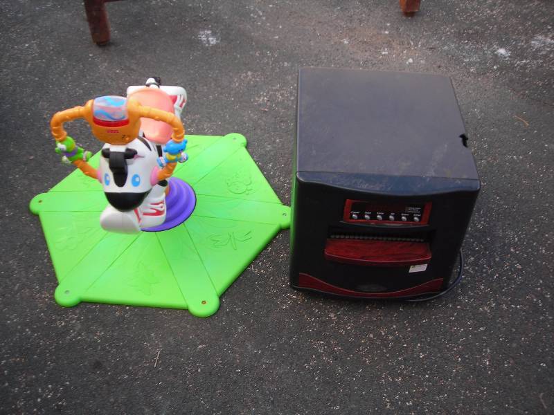 Kids Ride-On Toy, Electric Heater (Works)