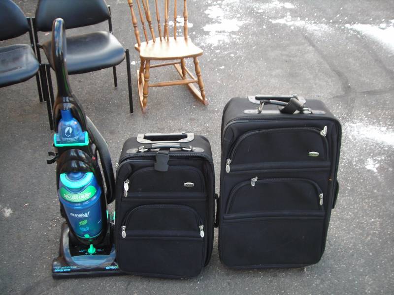 2-Pieces Luggage, Eureka Upright Vacuum
