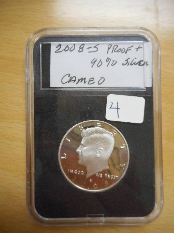 2008-S Kennedy Proof, Higher Grade,...