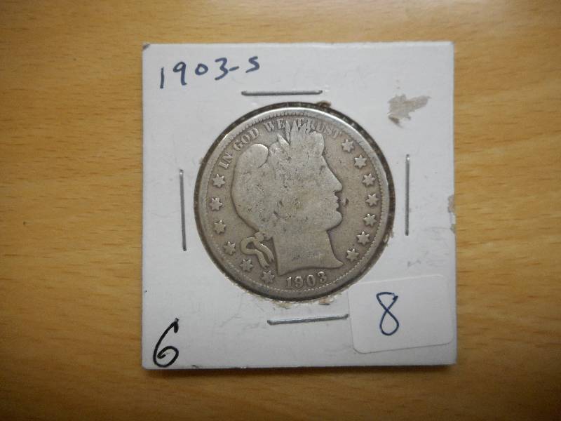 1903-S Barber Half Dollar ...
