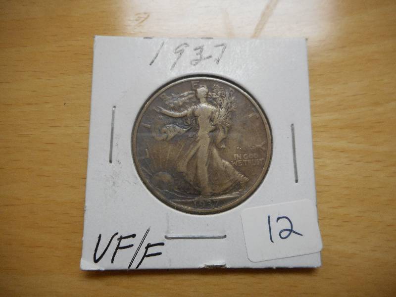 1937 Liberty Walking Half Dollar, S...