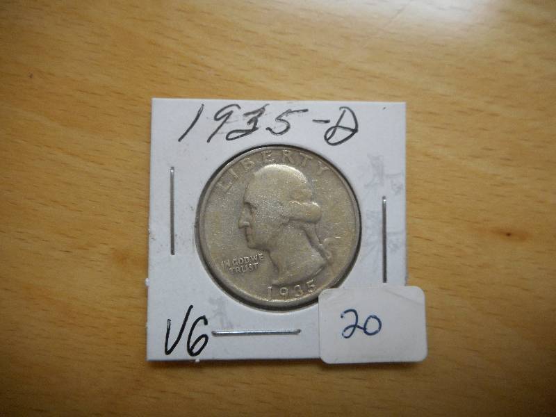 1935-D Washington Quarter, Circulat...
