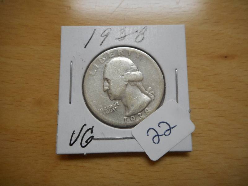 1938 Circulated Quarter ...