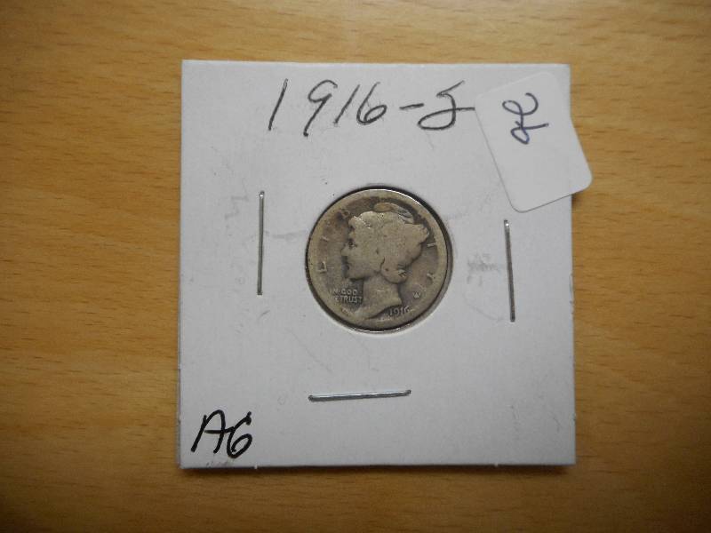 1916-S Mercury Dime ...