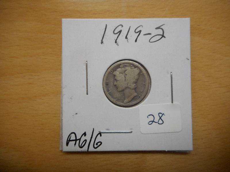 1919-S Mercury Dime ...