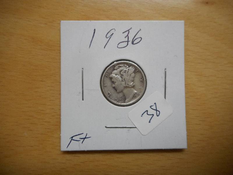 1936 Mercury Dime...
